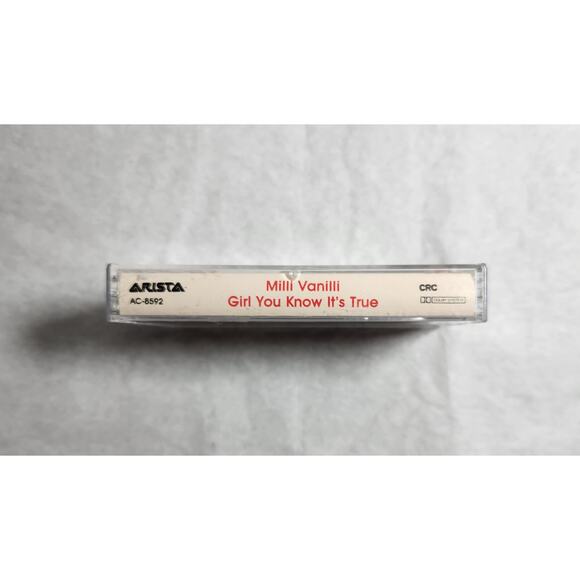 Milli Vanilli Girl You Know Its True Tested Cassette (Arista, 1988,1989) - Picture 3 of 6